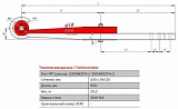 Задний коренной рессорный лист №1 Тонар 1003802TH