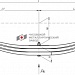 Передняя рессора прицепа 2ПТС8М 3-х листовая