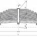 Задняя рессора ЗиЛ 131 15-листовая