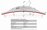 Коренной лист №1 BPW для 11-листовой рессоры 1001411BW-2912012