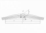 Рессорный лист №3 Volvo FM12