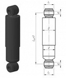 Амортизатор БААЗ А1-130/300.000-20